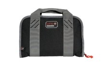 GPS DOUBLE COMPACT PISTOL CASE BLACK GPS DOUBLE COMPACT PISTOL CASE BLACK