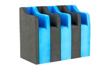 GPS 5 PISTOL CRADLE HOLDER BLK/BLUE GPS 5 PISTOL CRADLE HOLDER BLK/BLUE