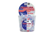 H/L USA PLUGS 100PR RED/WHITE/BLUE H/L USA PLUGS 100PR RED/WHITE/BLUE