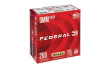 FED CHAMP 9MM 115GR FMJ 200/1000 FED CHAMP 9MM 115GR FMJ 200/1000