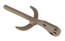 SKULL HOOKER LITTLE HOOKER PRONG BRN SKULL HOOKER LITTLE HOOKER PRONG BRN