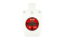 B/C 1/3 IPSC SILHOUETTE TARGET WHT B/C 1/3 IPSC SILHOUETTE TARGET WHT