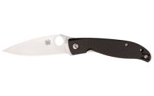 SPYDERCO MANTRA 4 CF 3.34" BLK/SLV SPYDERCO MANTRA 4 CF 3.34" BLK/SLV