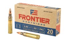 FRONTIER 556NATO 62GR FMJ 20/500 FRONTIER 556NATO 62GR FMJ 20/500