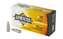 ARMSCOR 22TCM 40GR JHP 50/1000 ARMSCOR 22TCM 40GR JHP 50/1000
