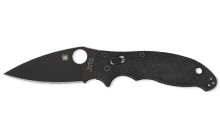 SPYDERCO MANIX 2 BLACK BLADE 3.375" SPYDERCO MANIX 2 BLACK BLADE 3.375"