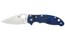 SPYDERCO MANIX2 BLUE FRCP PLAIN SPYDERCO MANIX2 BLUE FRCP PLAIN