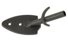 SKULL HOOKER FLUSH WALL MOUNT BLK SKULL HOOKER FLUSH WALL MOUNT BLK
