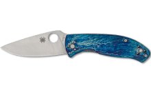 SPYDERCO TENACIOUS TI DISRY BLU/SLV SPYDERCO TENACIOUS TI DISRY BLU/SLV