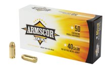ARMSCOR 40SW 180GR FMJ 50/1000 ARMSCOR 40SW 180GR FMJ 50/1000