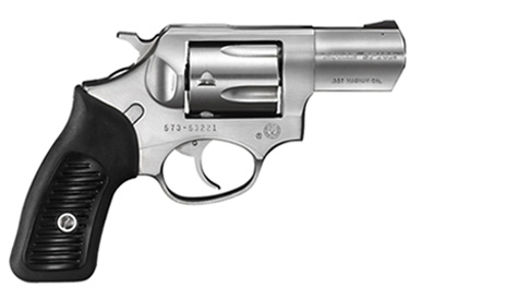 RUGER SP101 357MAG 2.25" STN 5RD HMR