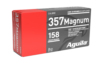 AGUILA 357MAG 158GR SJSP 50/1000 - Aguila Ammo