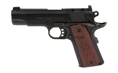 COLT LW CMMNDR OR 9MM 4.25" 9RD ANO
