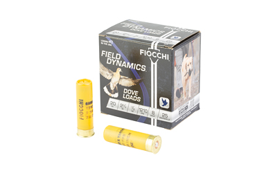 FIOCCHI D&Q 20GA 2.75" #8 25/250