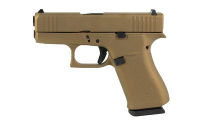 GLOCK 43X 9MM 10RD BURNT BRONZE