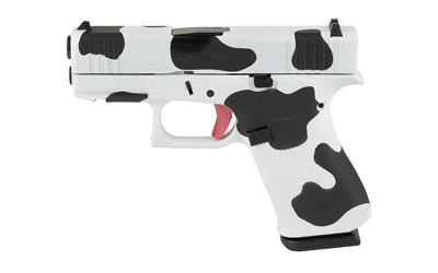 GLOCK 43X 9MM 10RD COW PRINT FRTRAIL - Glock