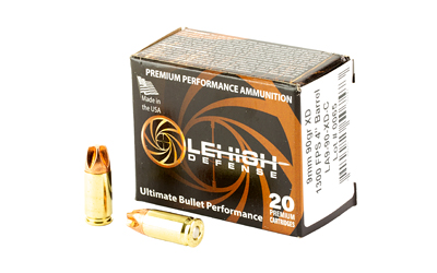 LEHIGH XTRM DFNS 9MM 90GR 20/200 - Lehigh Defense