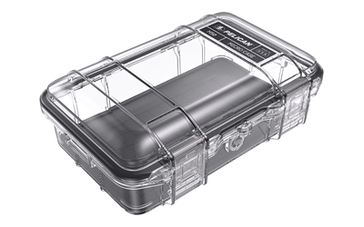 PELICAN M50 MICRO CASE BLACK/CLEAR