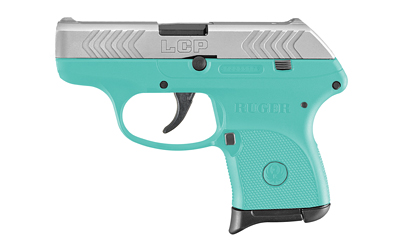 RUGER LCP 380ACP 2.75" TURQ/NCKL 6RD