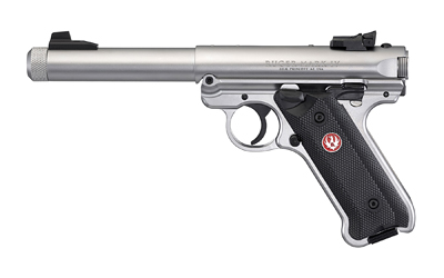 RUGER MRK IV TRGT 22LR 5.5" 10RD STS