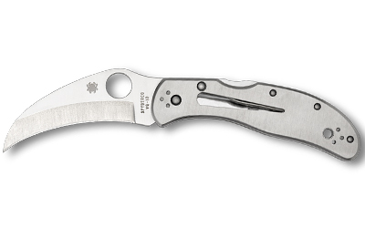 SPYDERCO HARPY CLIPIT SS 2.75" SILV