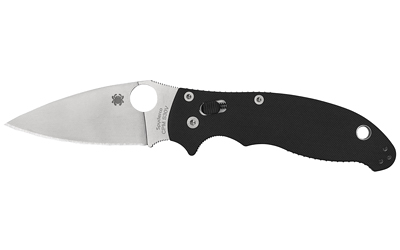 SPYDERCO MANIX 2 BLACK G10 PLAINEDGE