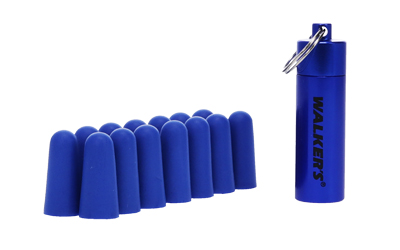 WALKERS 7PK BLUE FOAM PLUG W/CASE